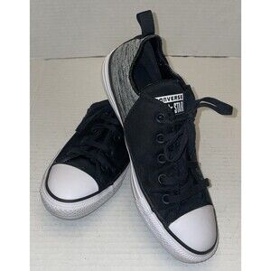 Converse All Star Abbey Ox Women’s Size 8 Sneakers Black and Gray Shoes